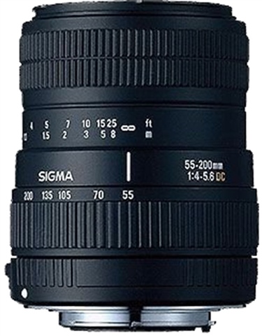 Sigma 55-200mm f4/5.6 DC (Nikon) - CeX (UK): - Buy, Sell, Donate